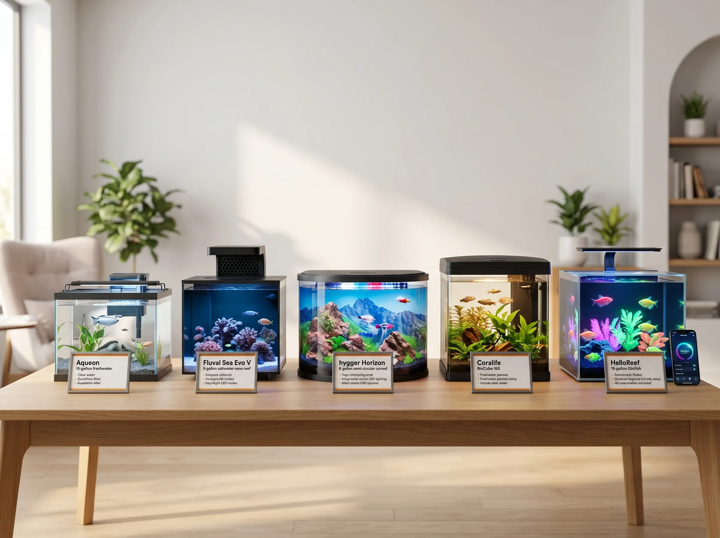 Best Aquarium Starter Kits 2026: Complete Guide for Freshwater & Saltwater Beginners