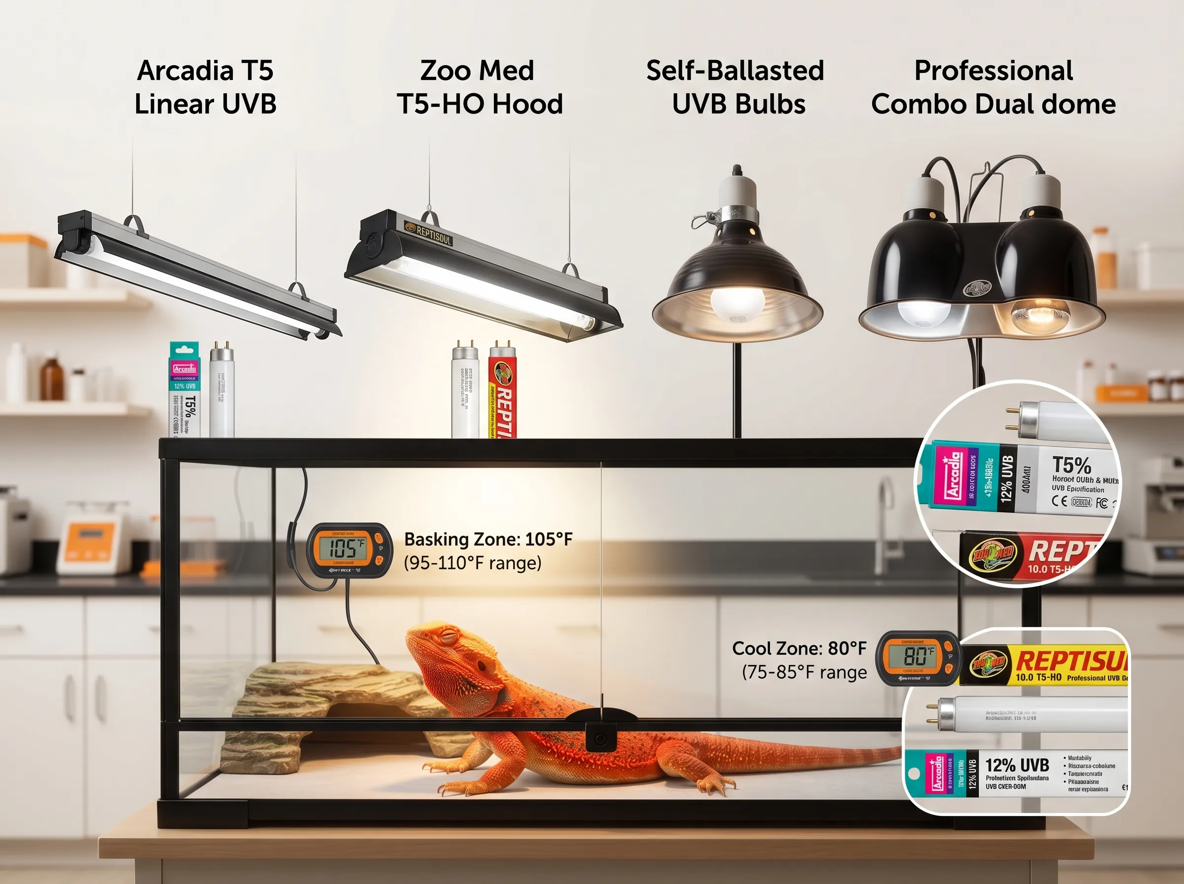 Best UVB Lights for Reptiles 2026: Bearded Dragons, Tortoises & Geckos